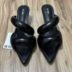 JW PEI Sara Mule Pointed Toe Heeled Sandal